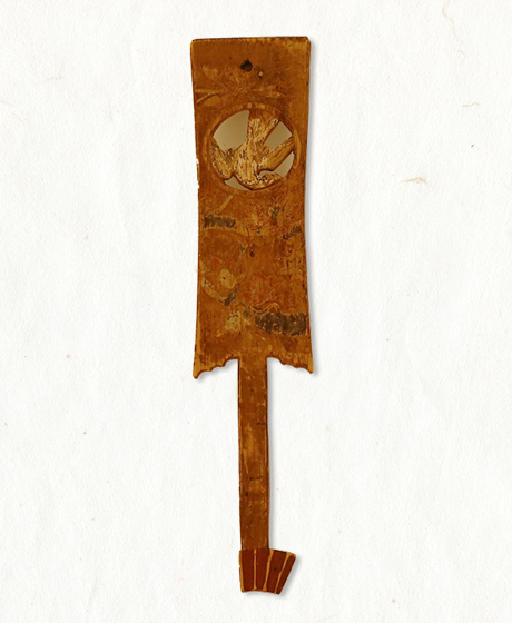 日本最古とも言われる古型を保った羽子板